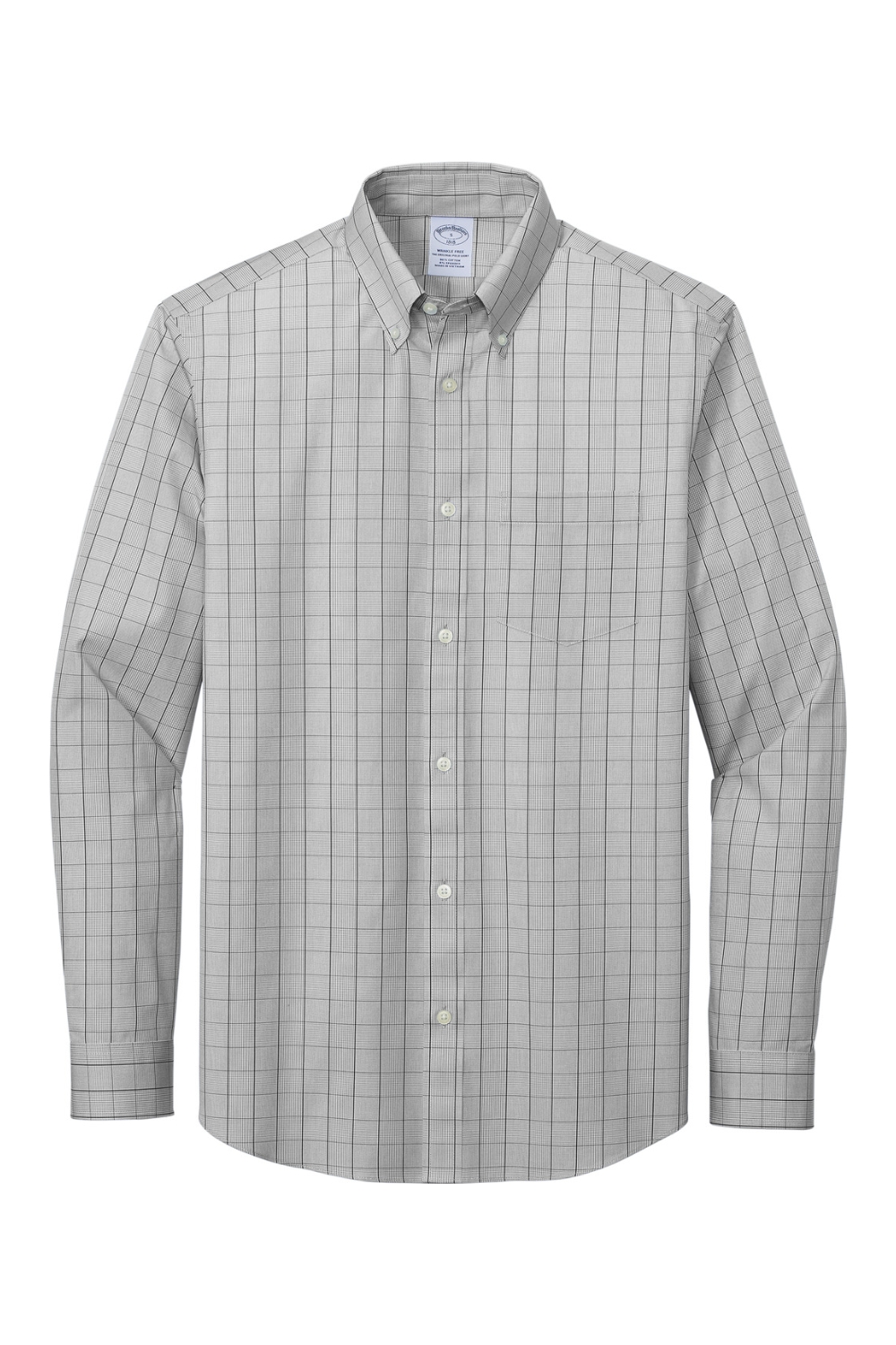 Brooks Brothers Wrinkle-Free Stretch Patterned Shirt-Brooks Brothers