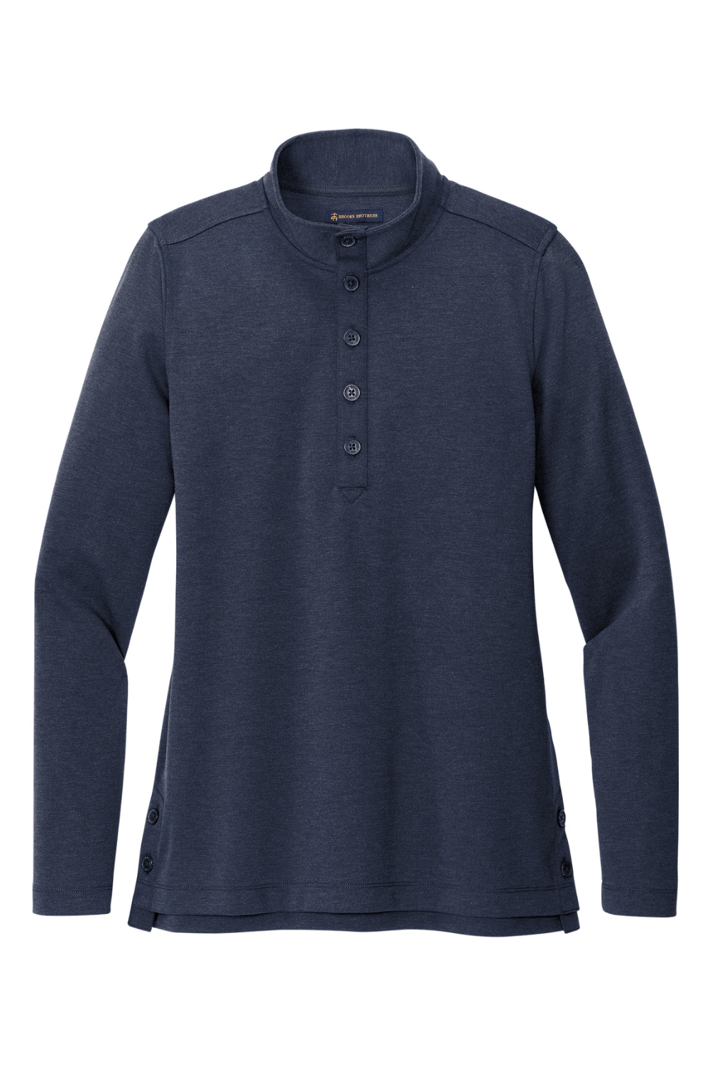 Brooks Brothers Women‘s Mid-Layer Stretch 1/2-Button-Brooks Brothers