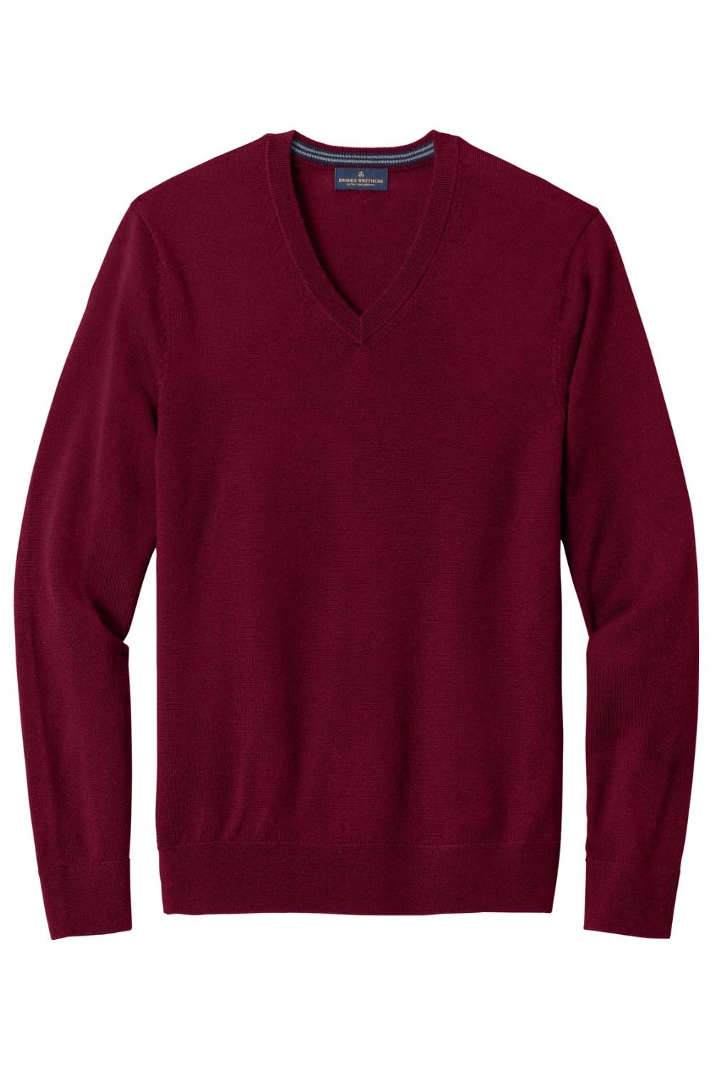 Brooks Brothers Washable Merino V-Neck Sweater-Brooks Brothers