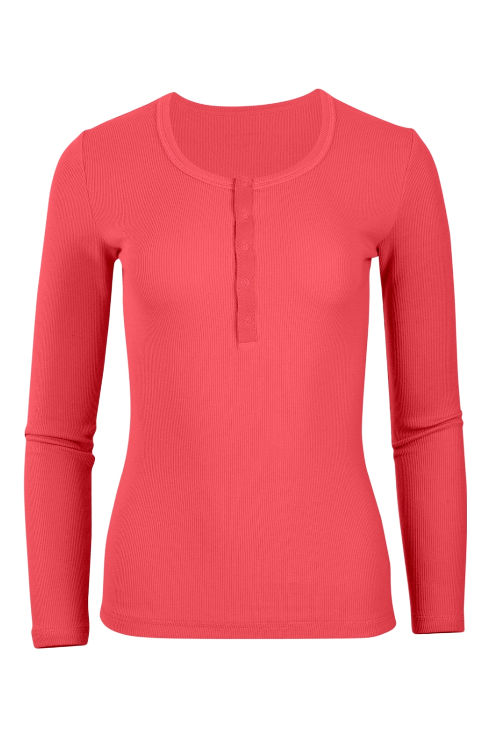 Boxercraft Women‘s Harper Long Sleeve Henley-Boxercraft