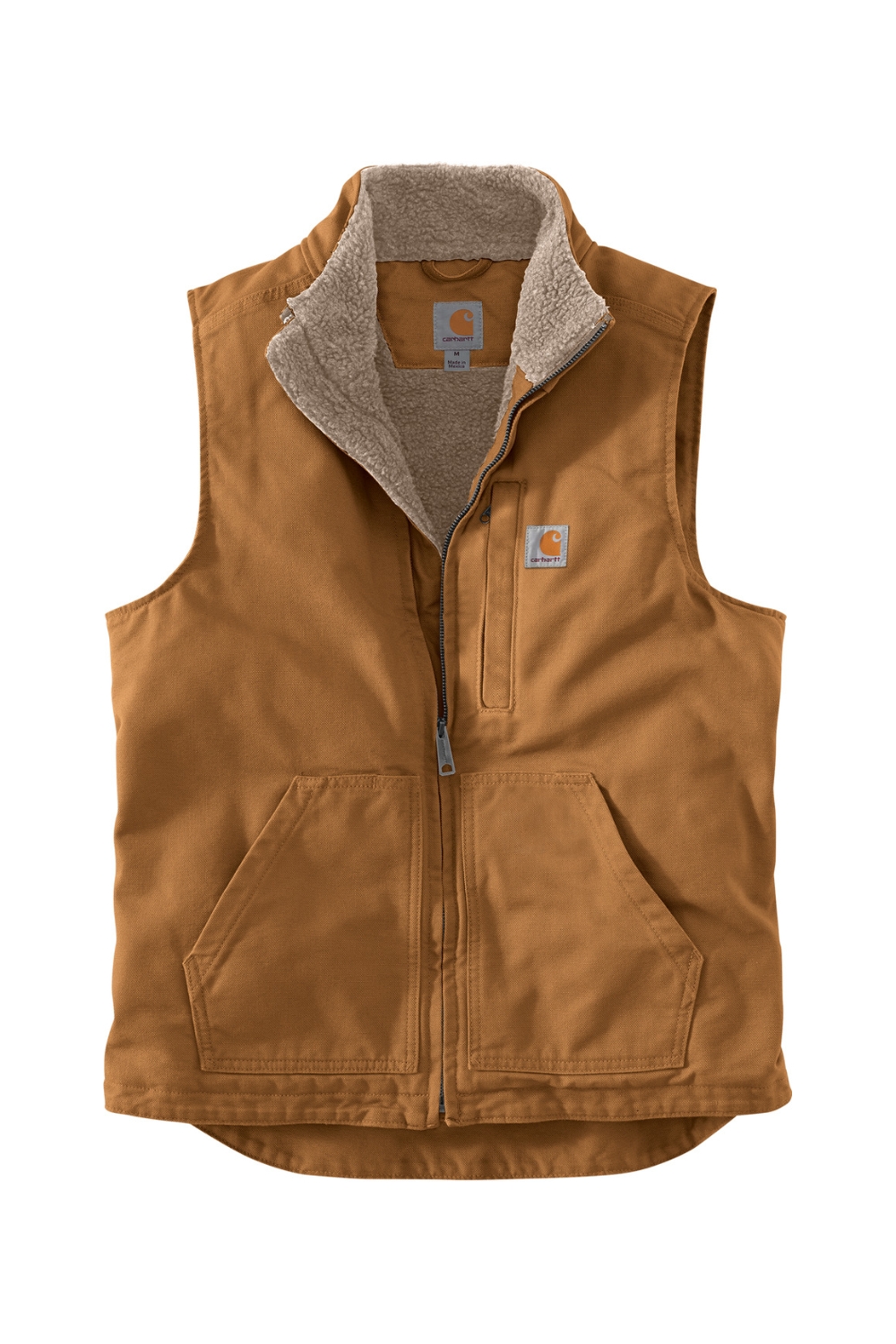 Carhartt Sherpa-Lined Mock Neck Vest-Carhartt