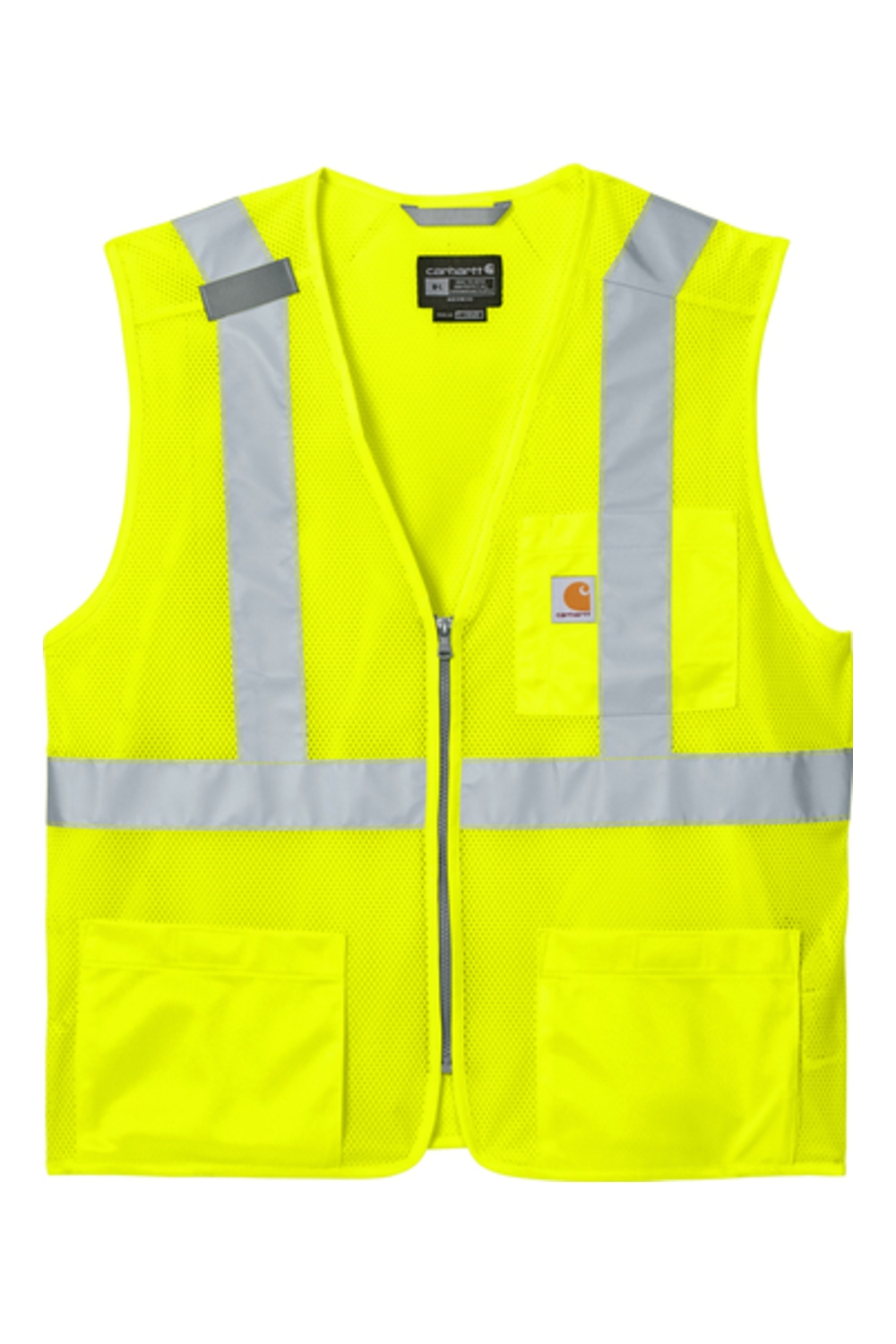CarharttÂ® ANSI Class 2 Mesh Zip-Front Vest-Carhartt
