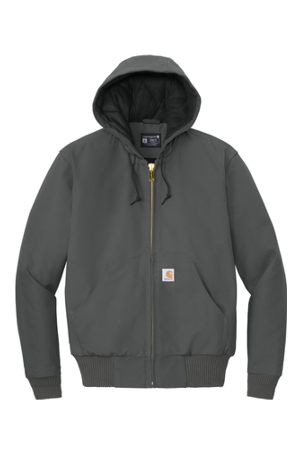 Carhartt Quilted-Flannel-Lined Duck Active Jac-Carhartt