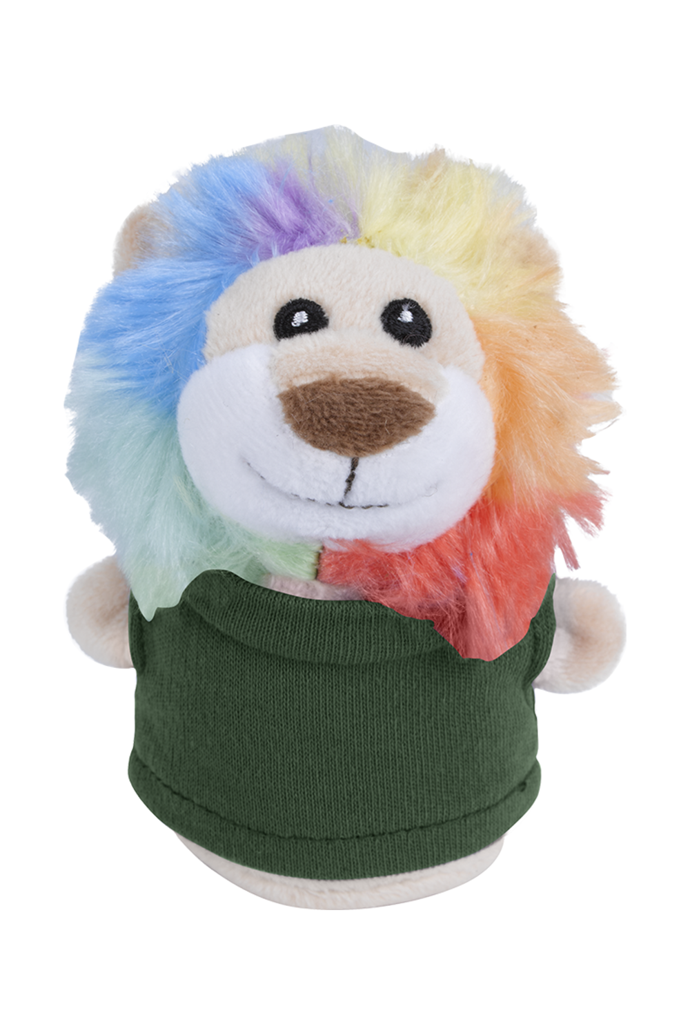 Chelsea Teddy Bearâ„¢ Lion Rainbow Shortie - 4" Plush-FulFillEngine