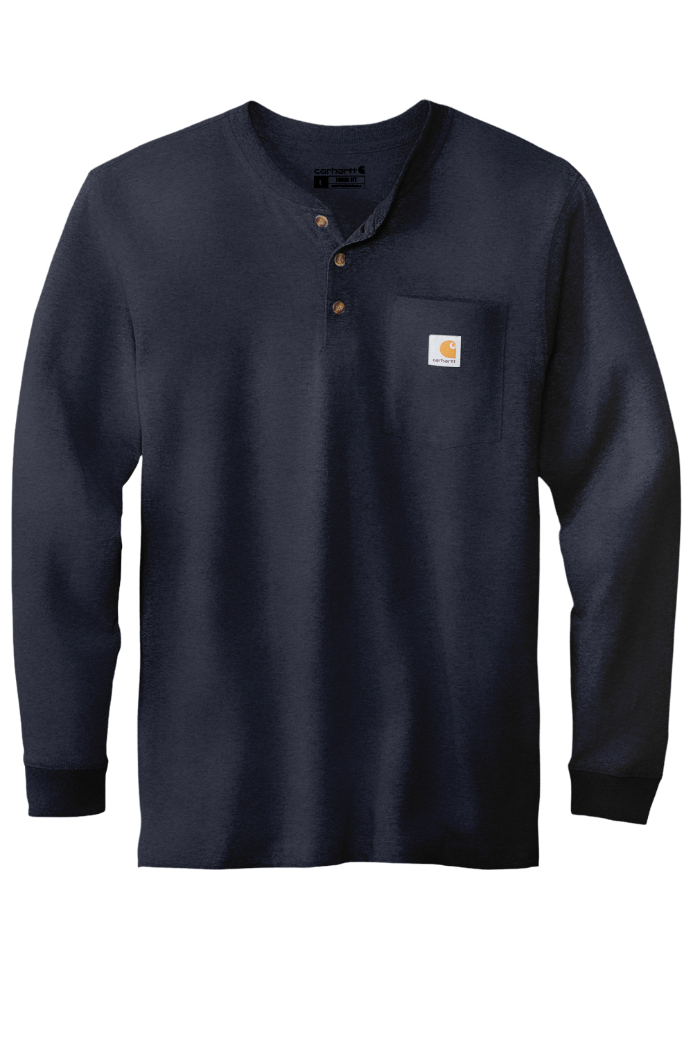 Carhartt Long Sleeve Henley T-Shirt-Carhartt
