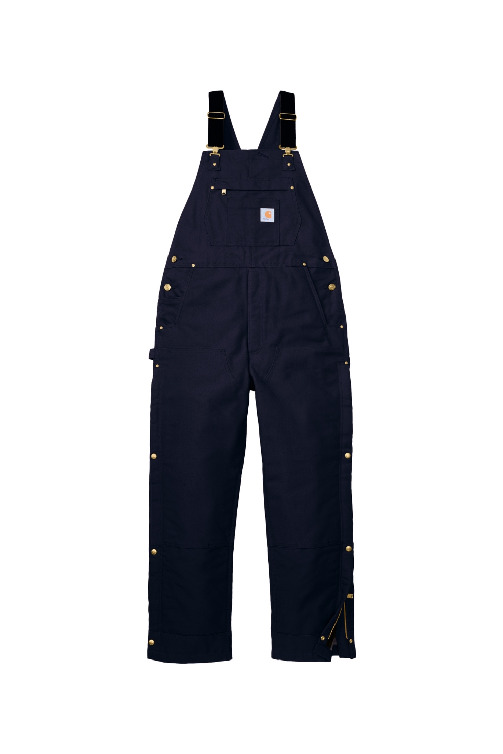 Carhartt Short Firm Duck Insulated Bib Overalls-Carhartt