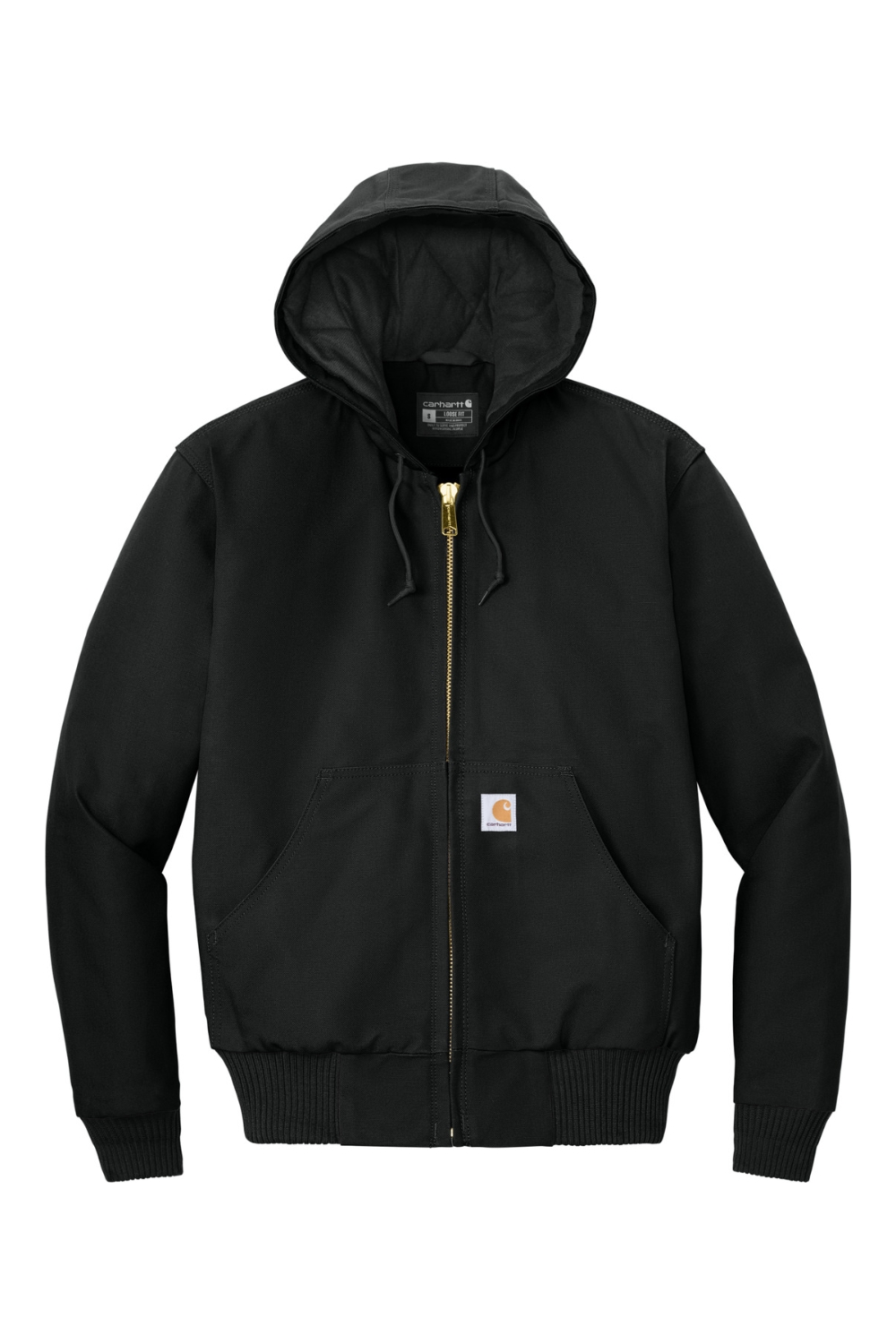 Carhartt Tall Quilted-Flannel-Lined Duck Active Jac-Carhartt