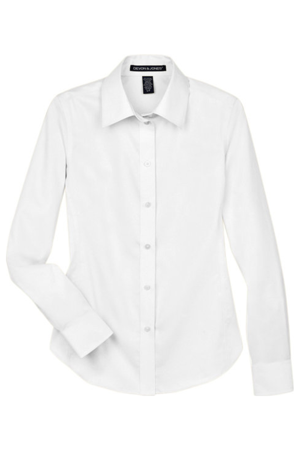 Devon & Jones Ladies‘ Crown Collection Solid Stretch Twill Woven Shirt-Devon & Jones