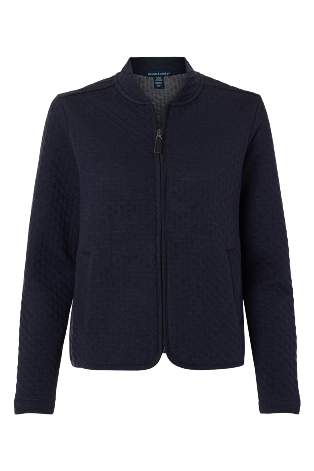 Devon & Jones Women‘s Berkeley Textured Full-Zip Jacket-Devon & Jones