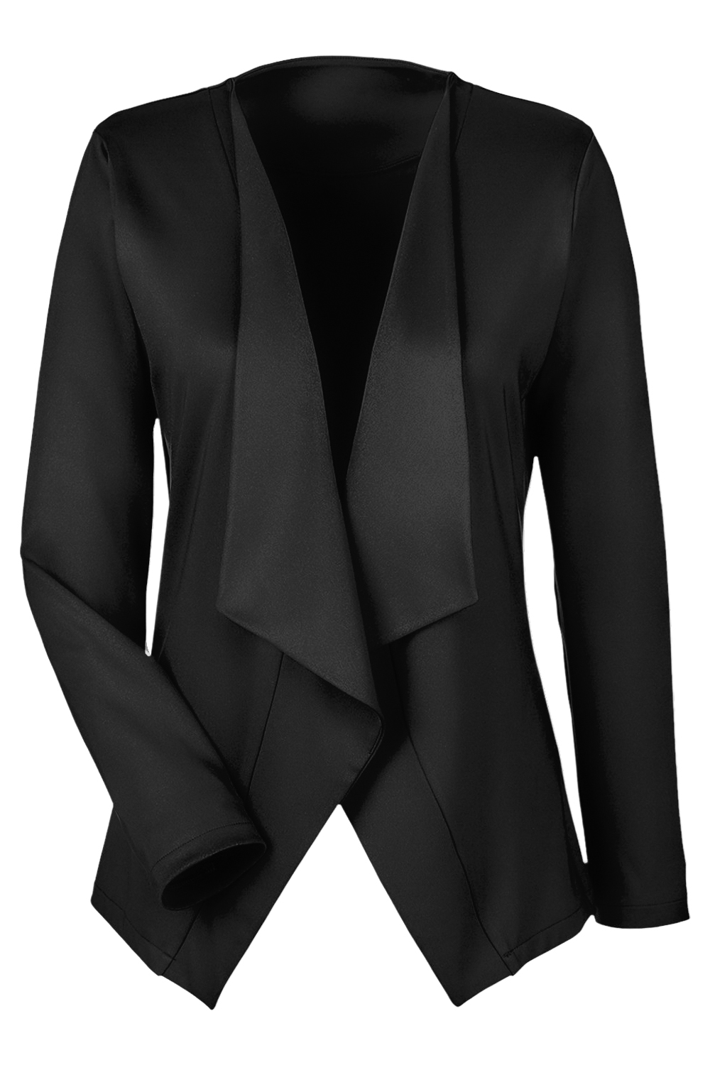 Devon & Jones Ladies‘ Perfect Fit Draped Open Blazer-FulFillEngine