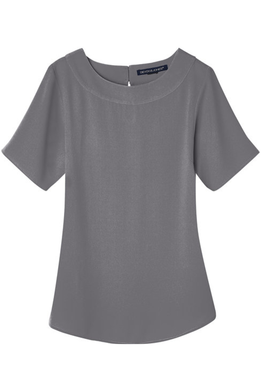 Devon & Jones Ladies‘ Perfect Fit Boat-Neck Blouse-Devon & Jones