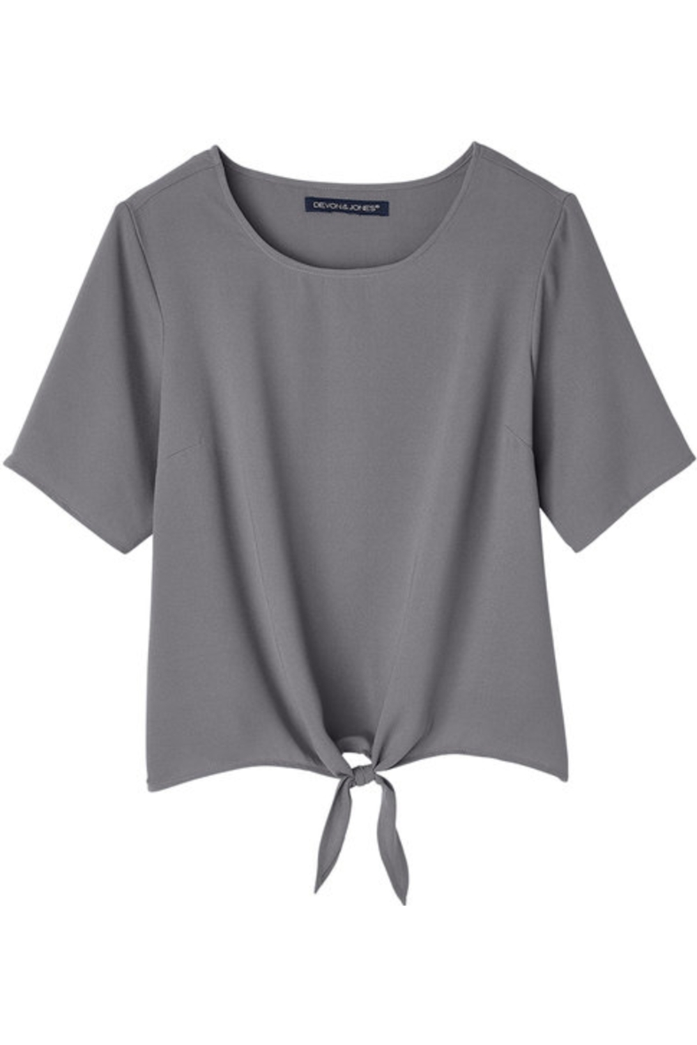 Devon & Jones Ladies‘ Perfect Fitâ„¢ Tie-Front Blouse-Devon & Jones