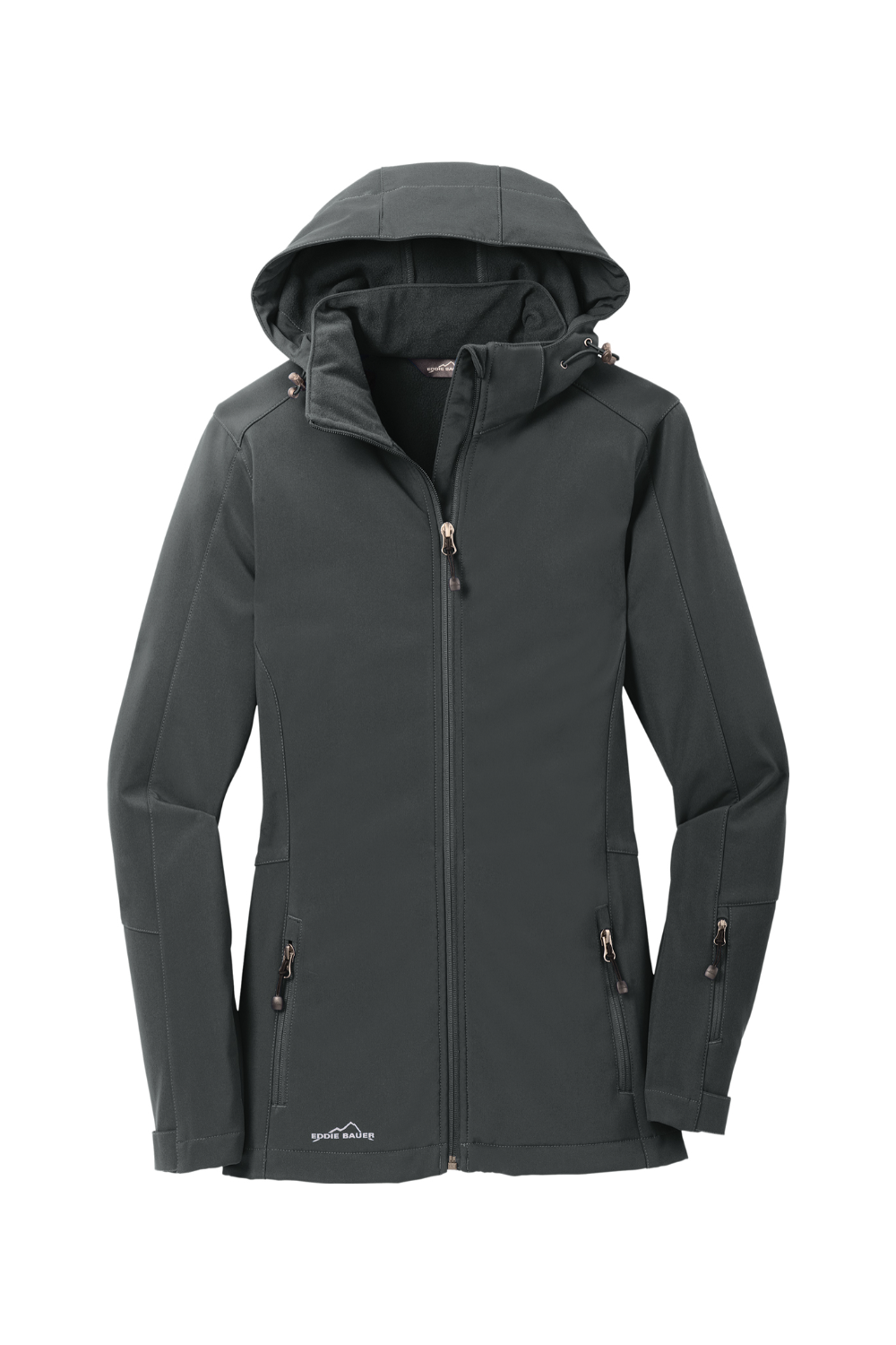 Eddie Bauer Ladies Hooded Soft Shell Parka-Eddie Bauer