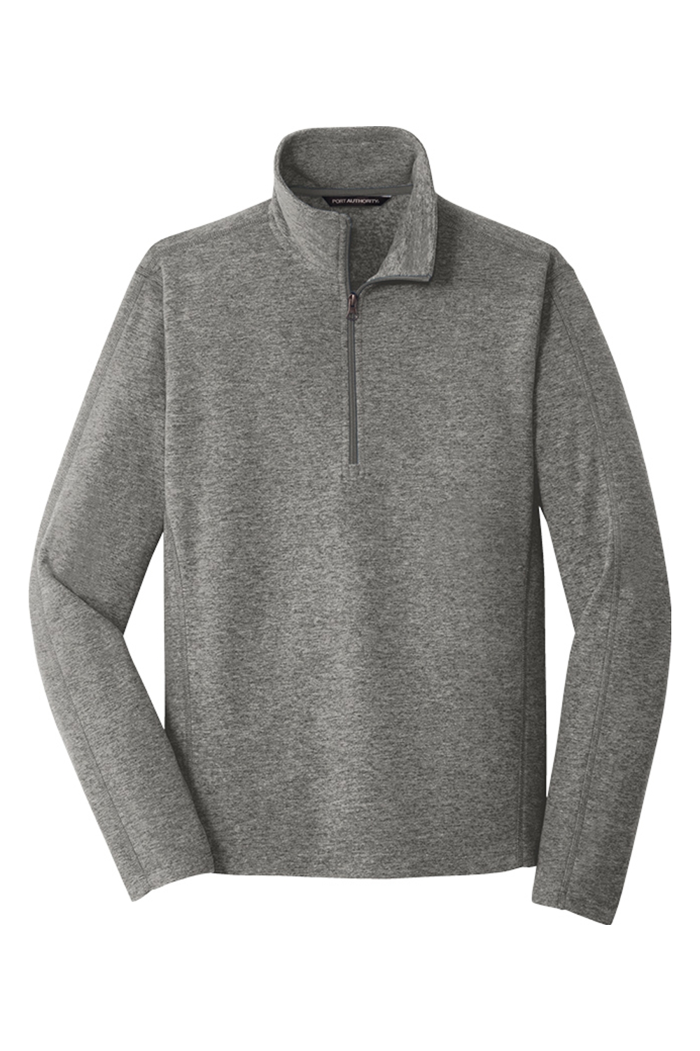 Port Authority Heather Microfleece 1/2-Zip Pullover-FulFillEngine