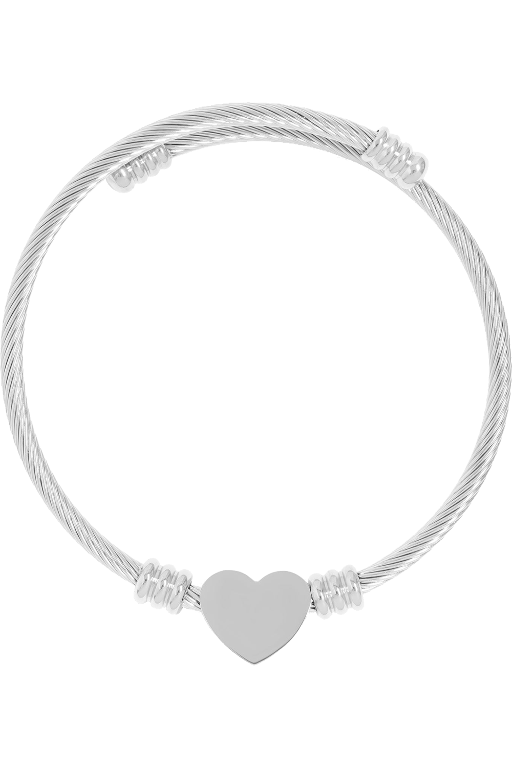 Heart Cuff Bracelet-FulFillEngine