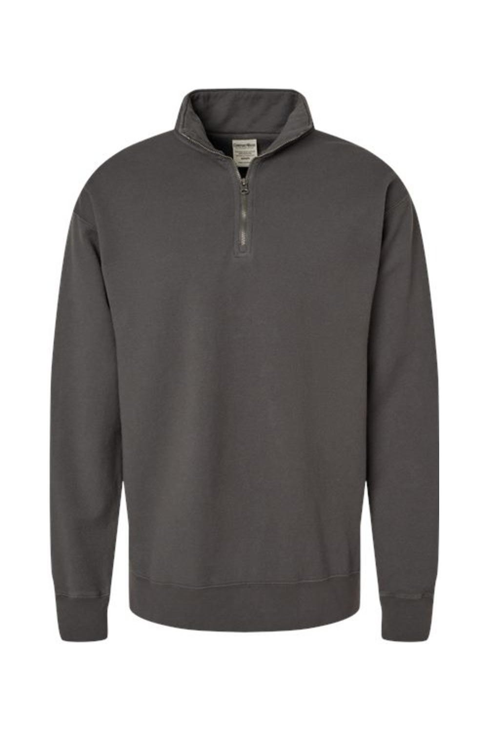 ComfortWash by Hanes Garment-Dyed Quarter-Zip Sweatshirt-ComfortWash by Hanes