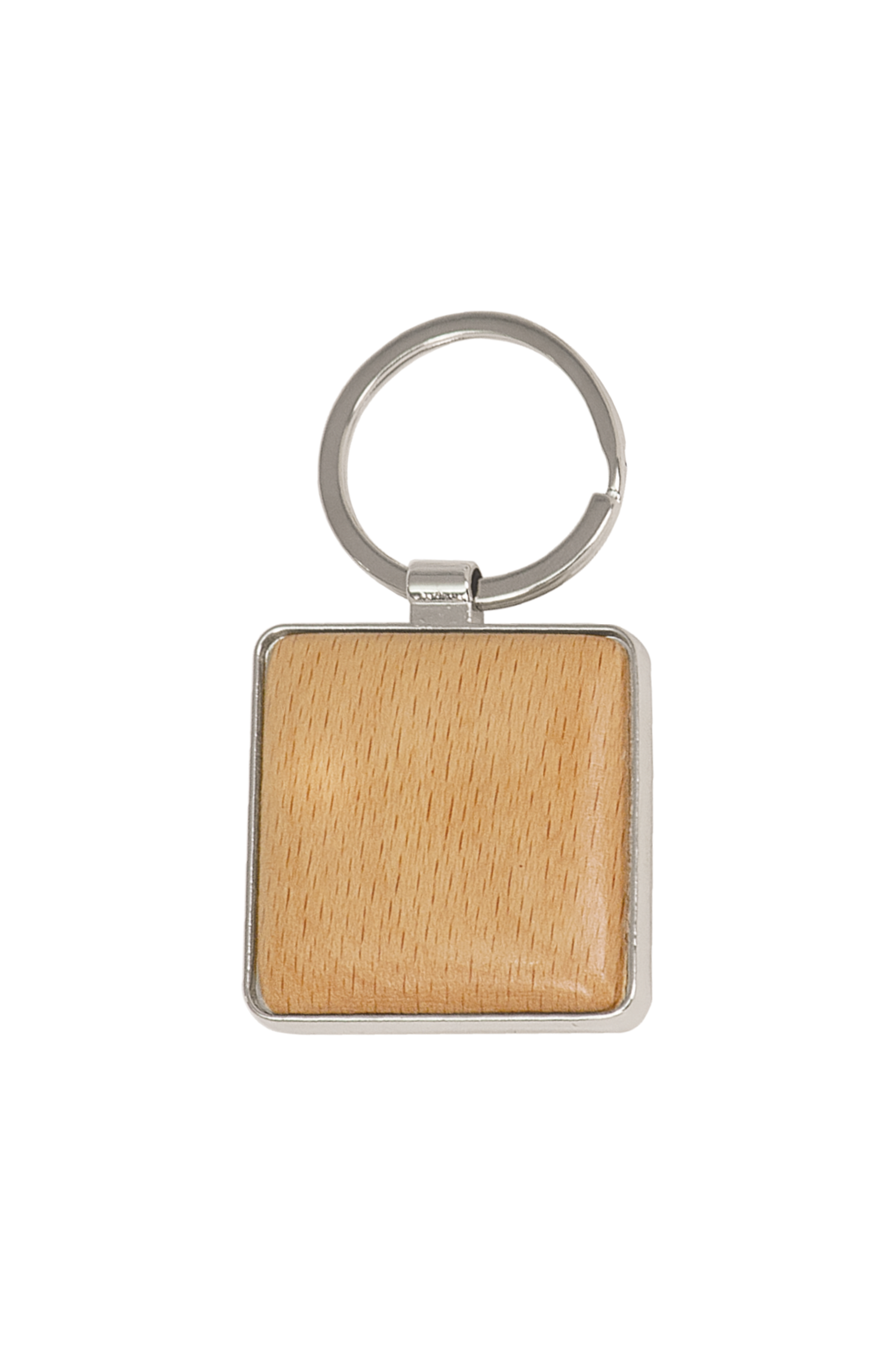 1 9/16" x 1 9/16" Laserable Square Keychain-FulFillEngine