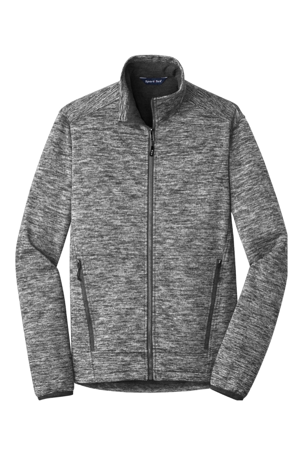 Sport-Tek  PosiCharge  Electric Heather Soft Shell Jacket-Sport-Tek