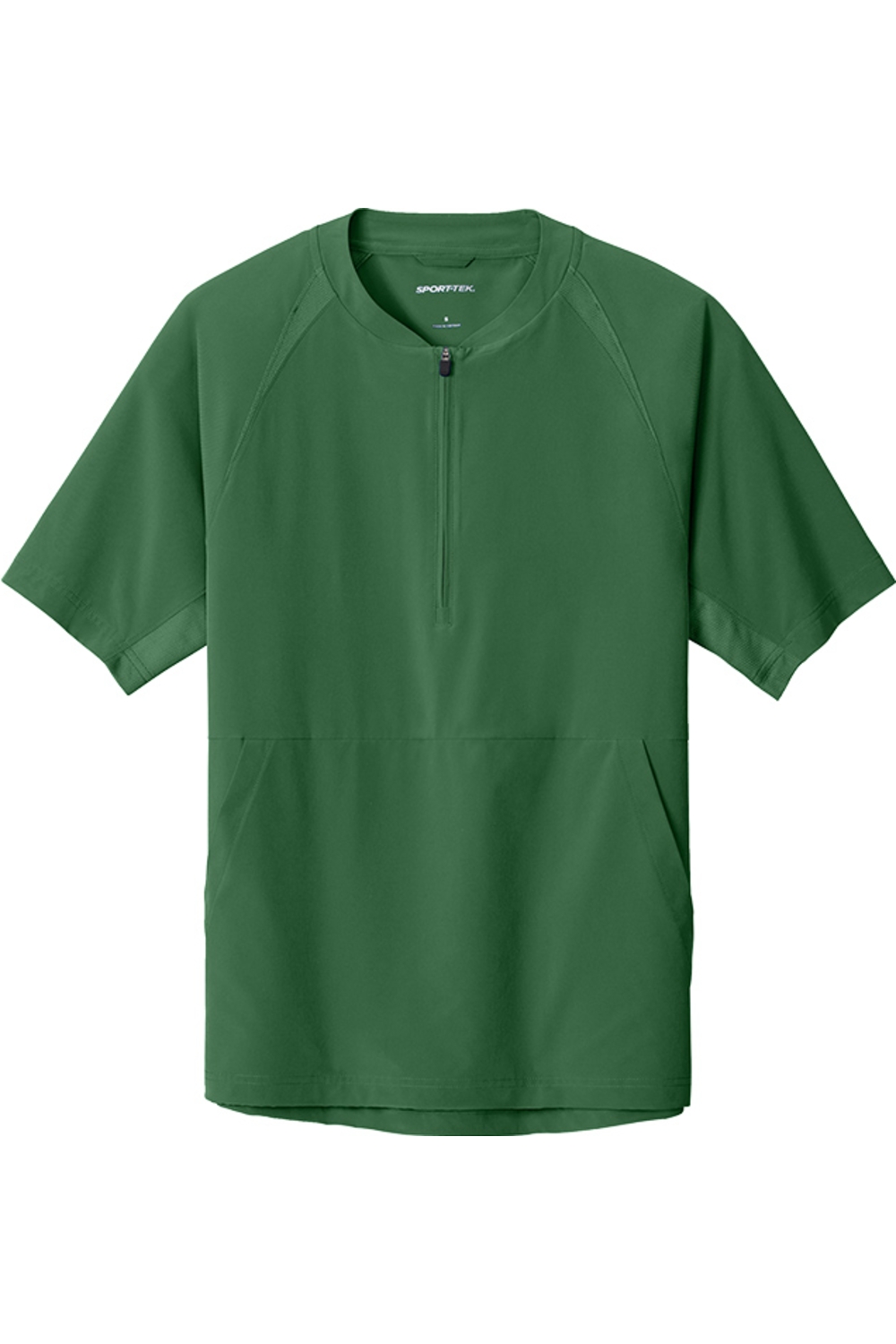 Sport-Tek Repeat 1/2-Zip Short Sleeve Jacket-Sport-Tek