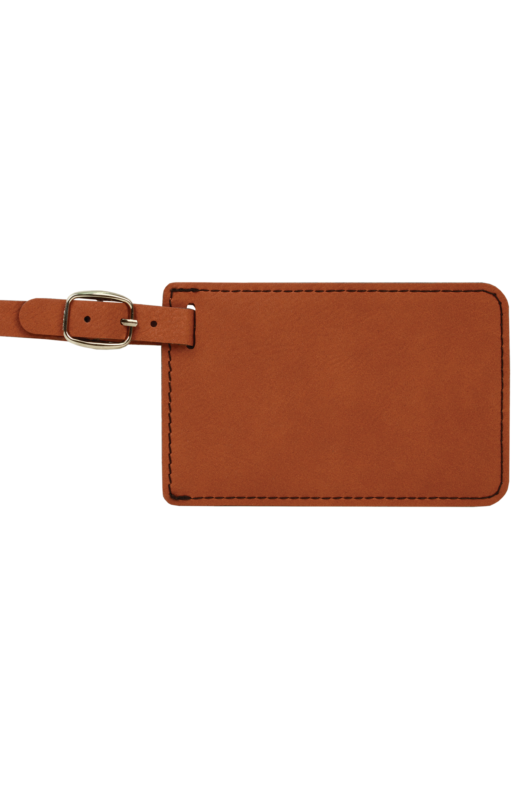 4 1/4" x 2 3/4" Laserable Leatherette Luggage Tag-FulFillEngine