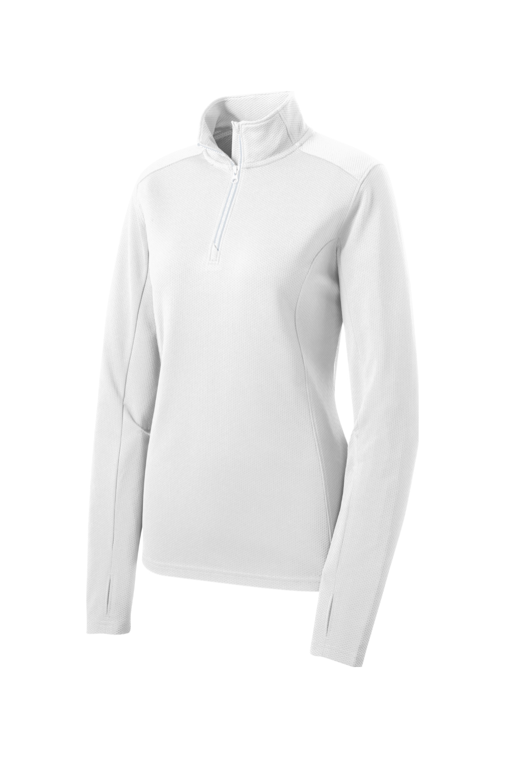 Sport-Tek Ladies Sport-Wick Textured 1/4-Zip Pullover-Sport-Tek