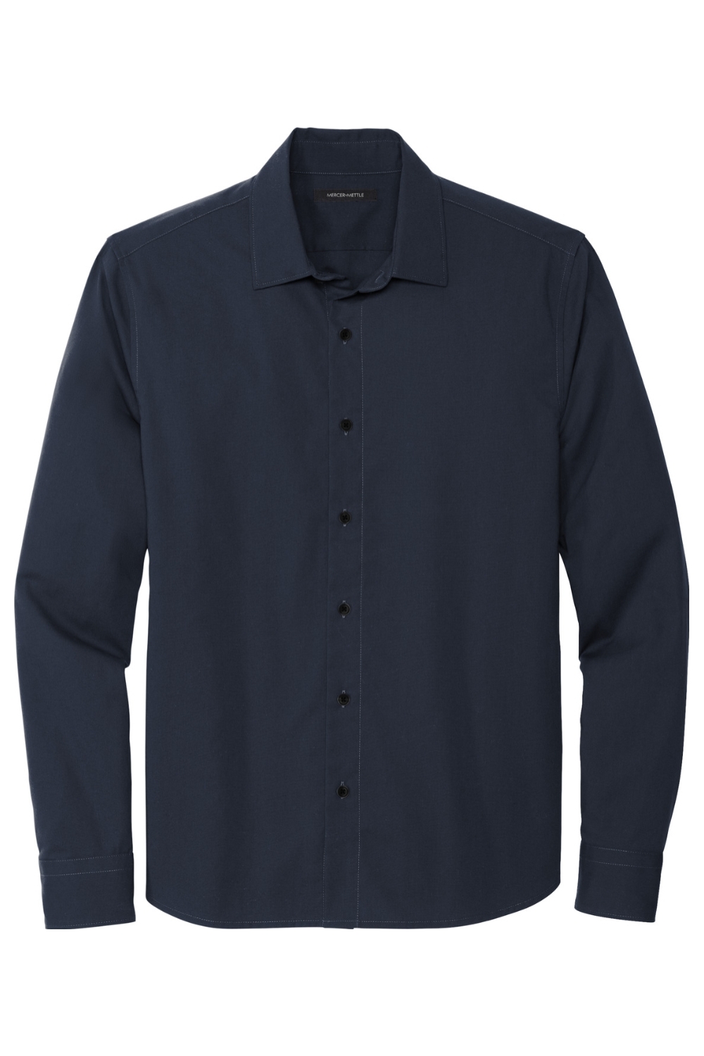 MERCER+METTLE Long Sleeve Stretch Woven Shirt-Mercer+Mettle