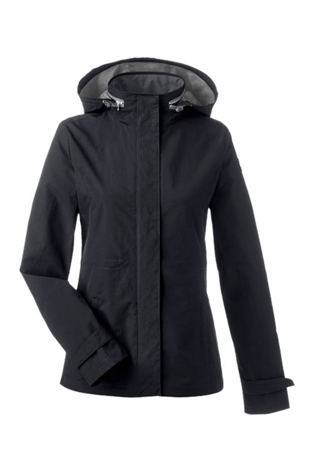 Nautica Women‘s Voyage Hooded Rain Jacket-Nautica