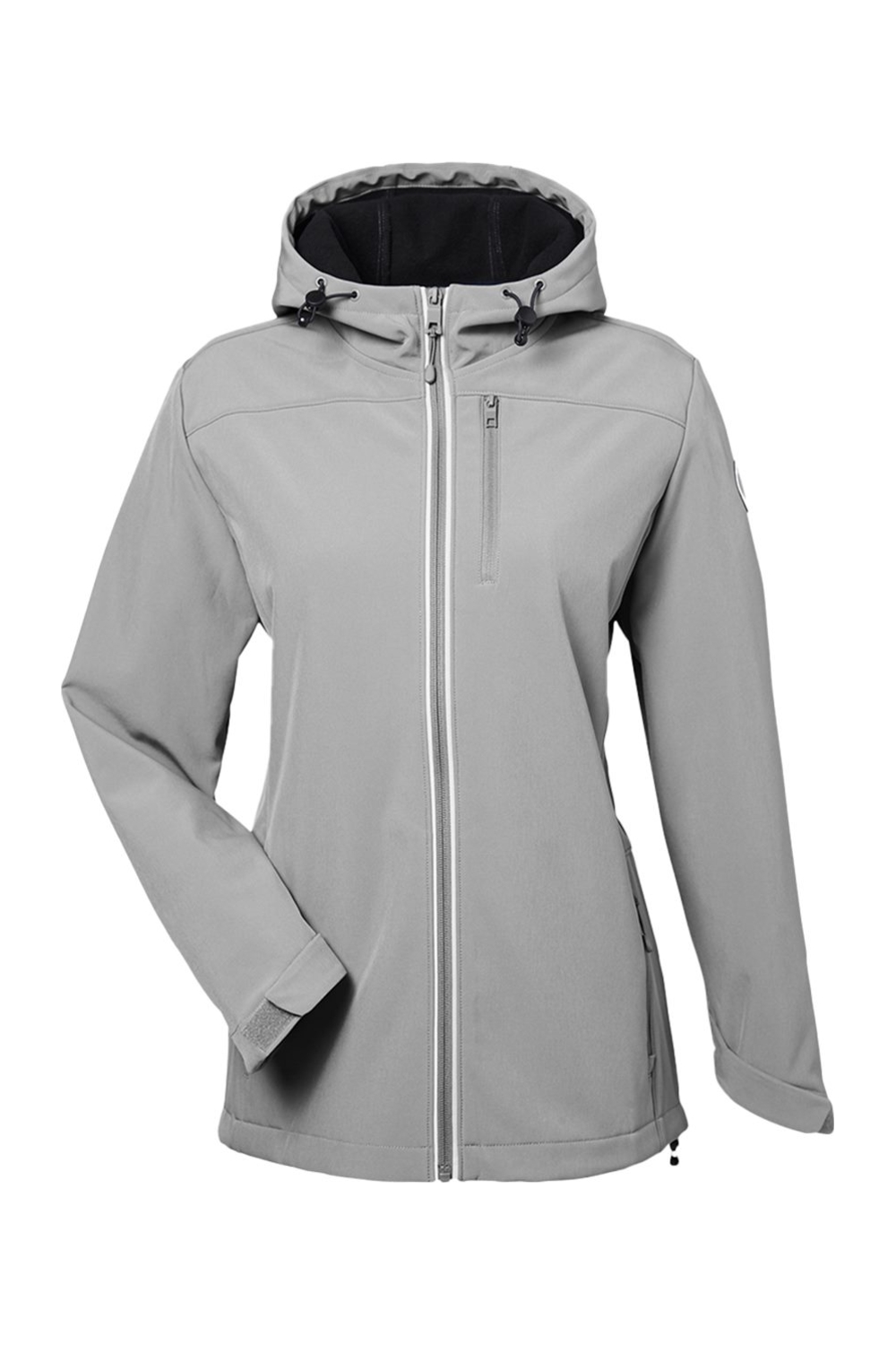 Nautica Women‘s Wavestorm Hooded Soft Shell Jacket-Nautica