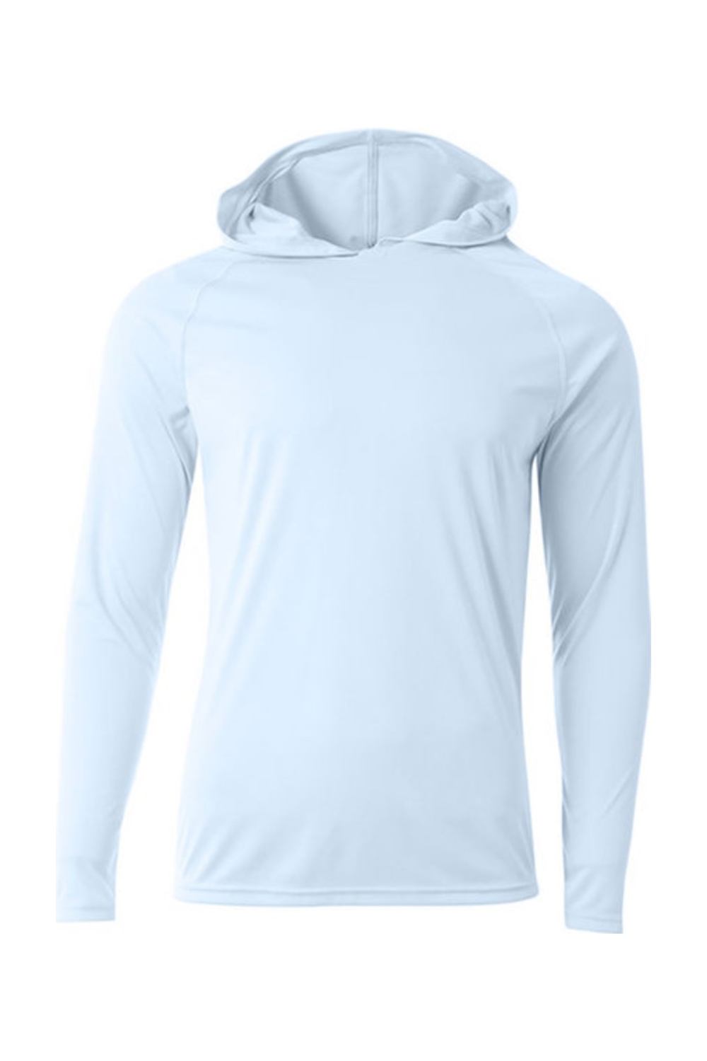 A4 Men‘s Cooling Performance Long-Sleeve Hooded T-shirt (A4N3409)-A4