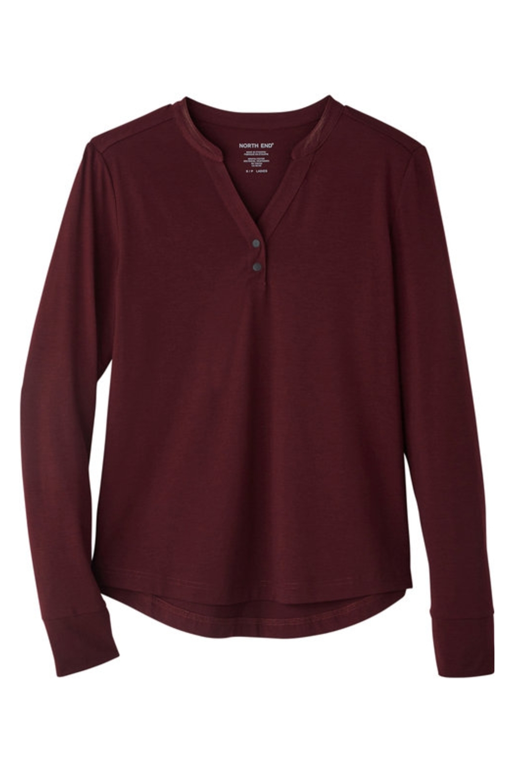 North End Ladies‘ Jaq Snap-Up Stretch Performance Pullover-FulFillEngine