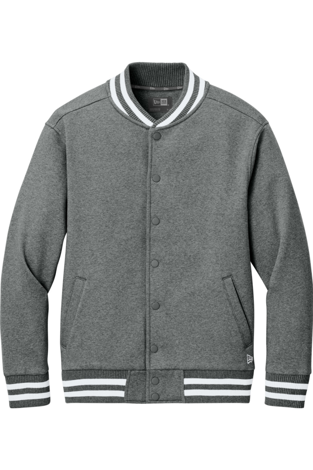 New Era Varsity Heavyweight Fleece Jacket-Snaps