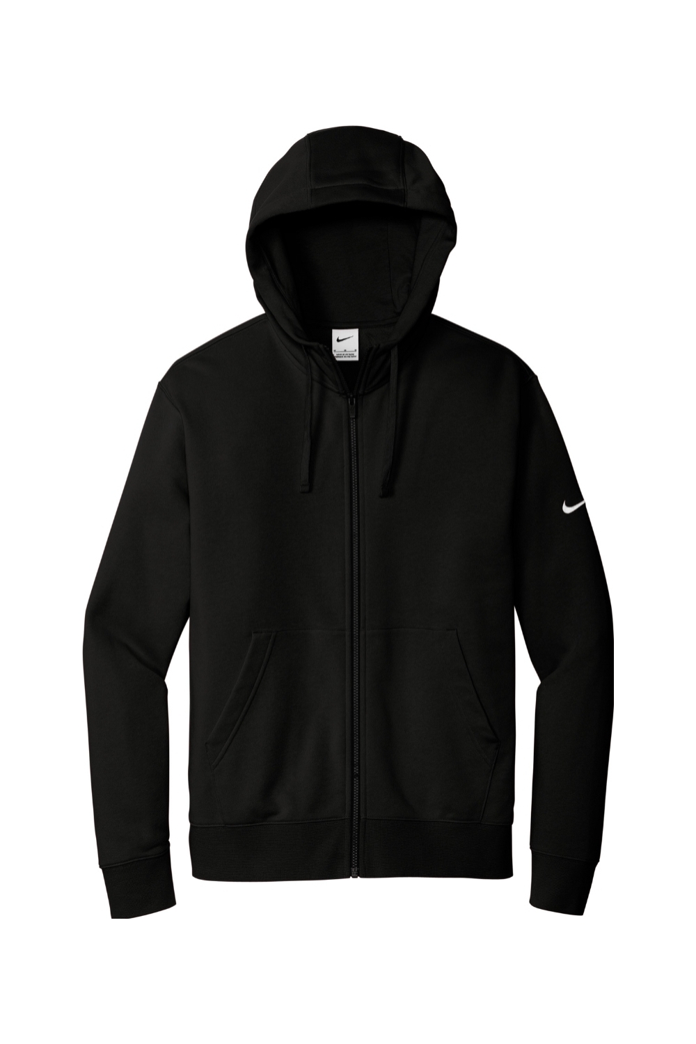 Nike Club Fleece Sleeve Swoosh Full-Zip Hoodie-Nike