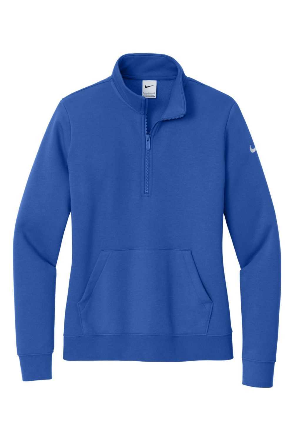 Nike Ladies Club Fleece Sleeve Swoosh 1/2-Zip-Nike