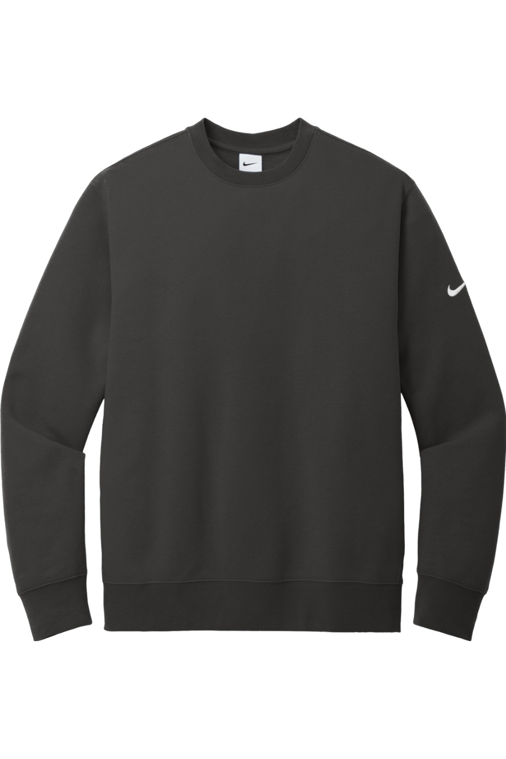 Nike Club Fleece Sleeve Swoosh Crew-Nike
