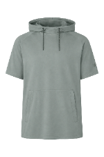 Richardson Charge Performance Fleece Short Sleeve Hoodie-Richardson