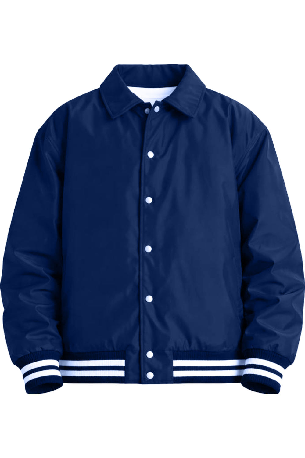 Shaka Wear Unisex Collared Varsity Jacket-Shaka Wear