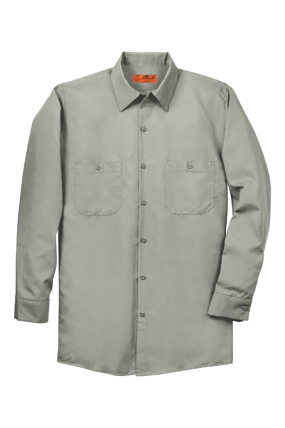 Red Kap Long Size, Long Sleeve Industrial Work Shirt-Red Kap