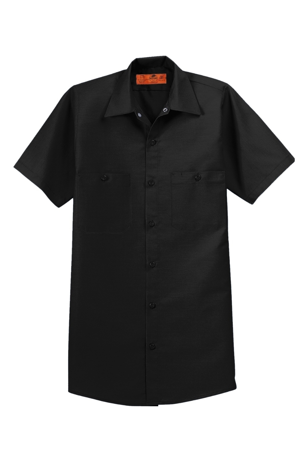 Red Kap Long Size, Short Sleeve Industrial Work Shirt-Red Kap
