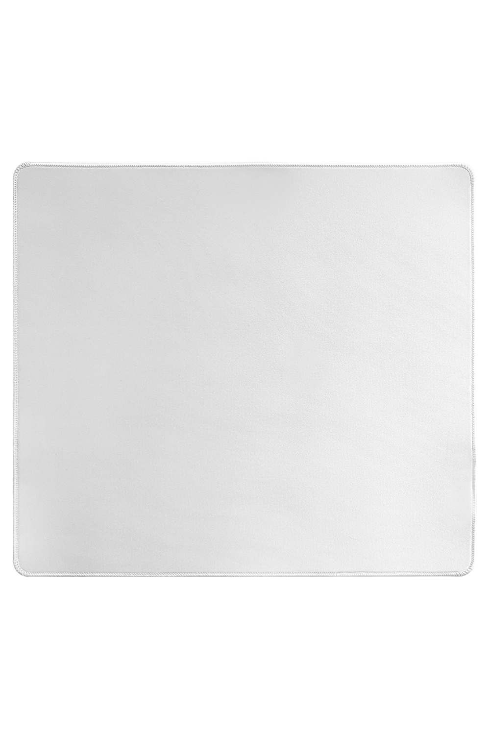 Desk Mat White Stitched Large 18" x 16"-FulFillEngine