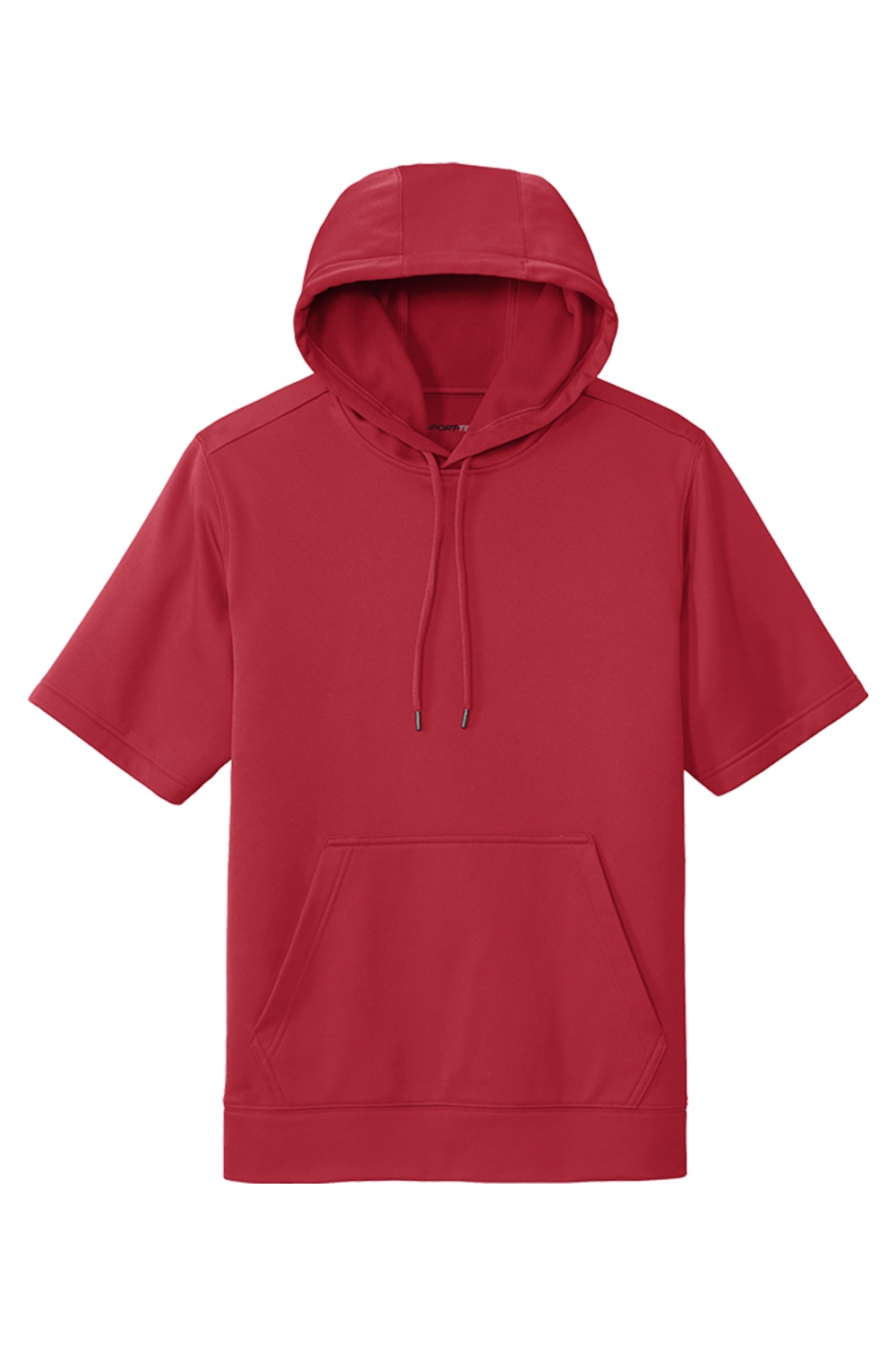 Sport-Tek Sport-Wick Fleece Short Sleeve Hooded Pullover-Sport-Tek