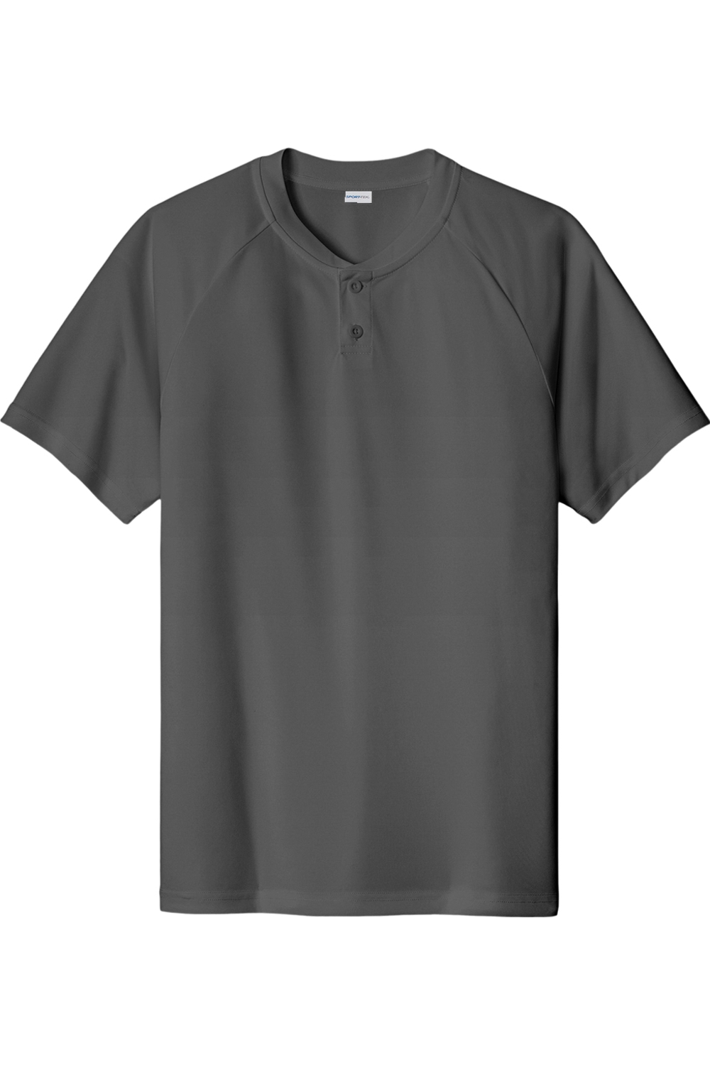 Sport-Tek PosiCharge Competitor 2-Button Henley-Sport-Tek