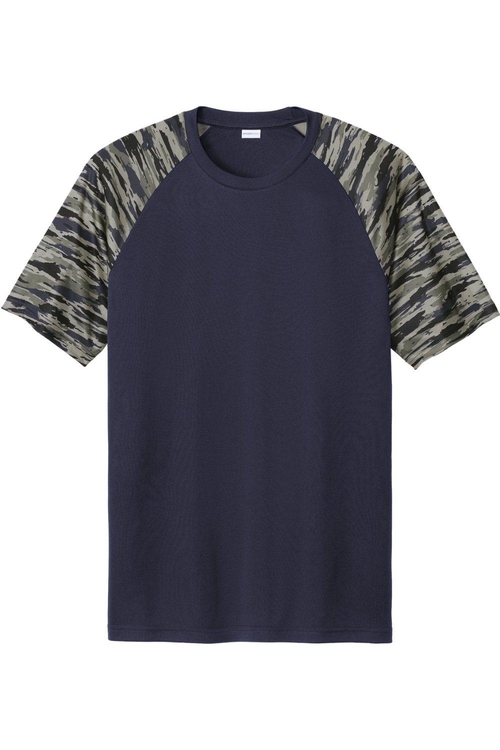 Sport-Tek Drift Camo Colorblock Tee-Sport-Tek