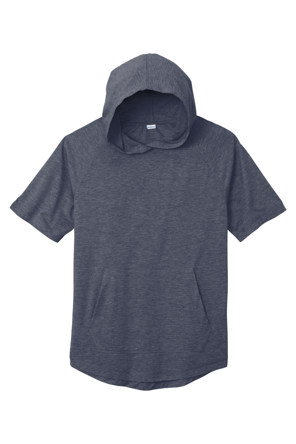 Sport-Tek PosiCharge Tri-Blend Wicking Short Sleeve Hoodie-Sport-Tek