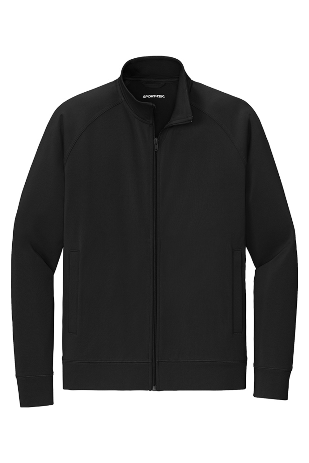 Sport-Tek Sport-Wick Stretch Full-Zip Cadet Jacket-Sport-Tek