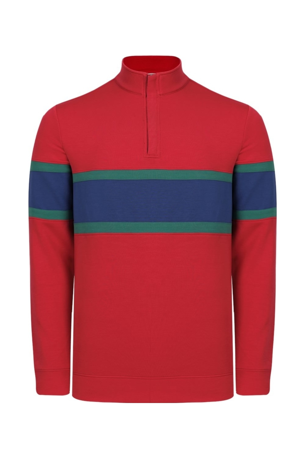 Swannies Men‘s Owen Quarter-Zip Colorblock Pullover-Swannies Golf