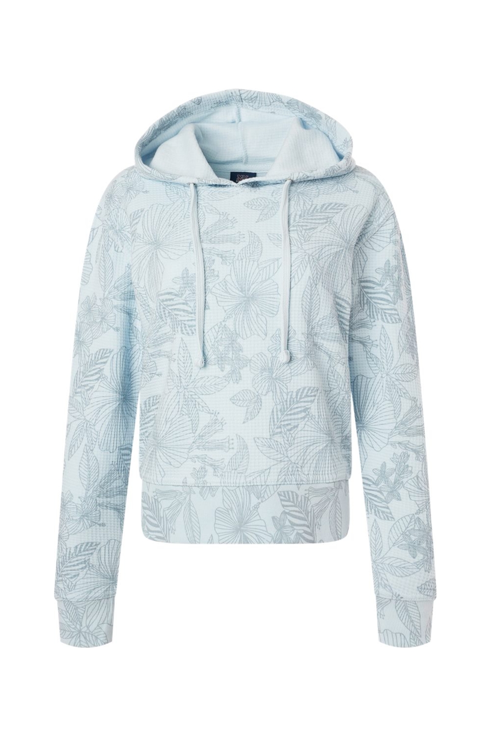 MV Sport Women‘s Maddie Floral Print Hooded Sweatshirt-MV Sport