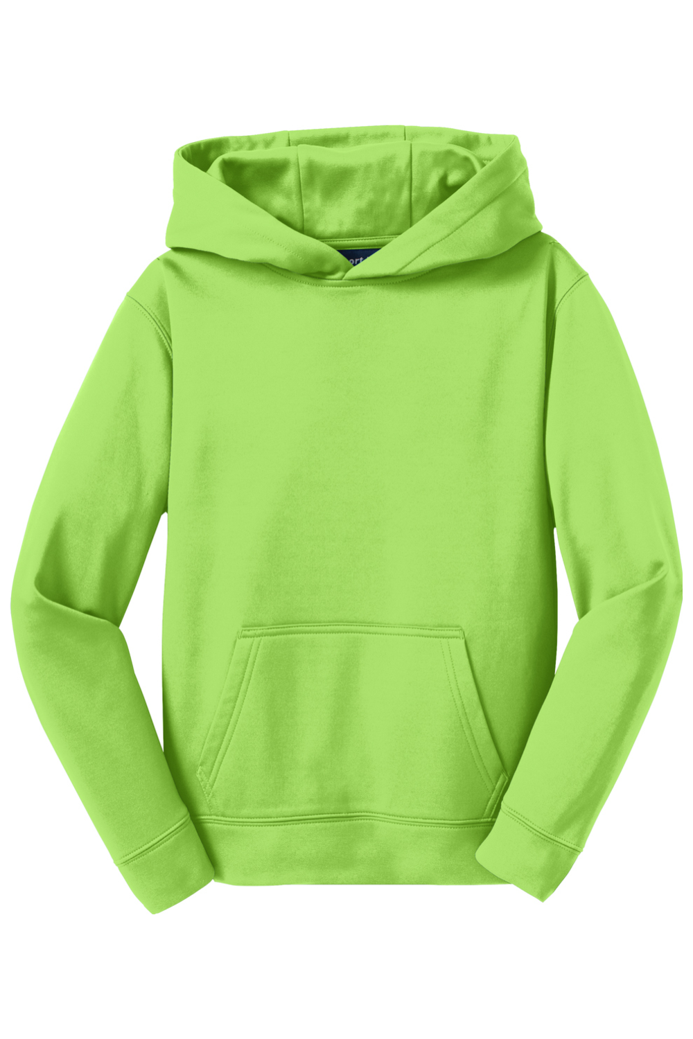 Sport-Tek Youth Sport-Wick Fleece Hooded Pullover-Sport-Tek