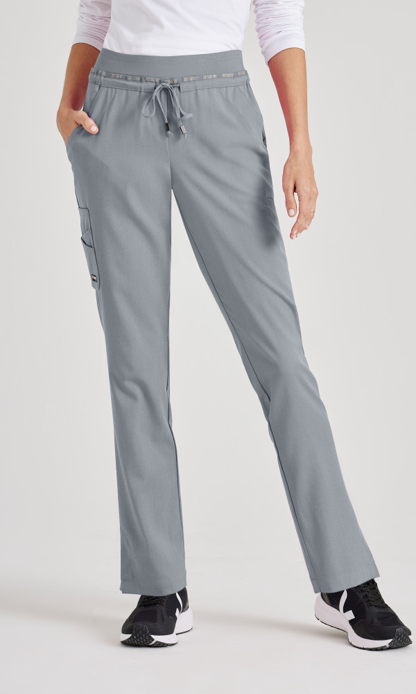 Greys Anatomy GRSP526 Spandex Stretch 7 Pocket Serena Medical Scrub Pant