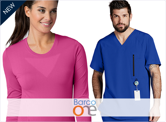 barco one scrubs