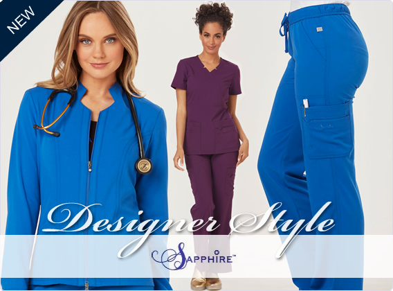 sapphire scrubs